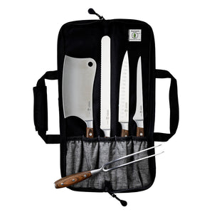 Messermeister Avanta Pakkawood 6-Piece Ultimate BBQ Knife Set