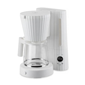 Alessi Plissé Drip Coffee Maker - White - Design and Grace