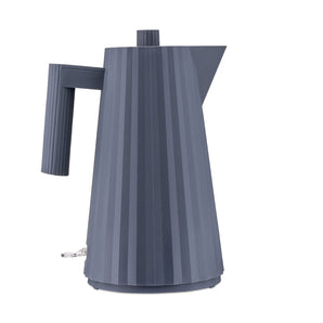 Alessi MDL06G/USA Plissé Electric Kettle - Gray - Design and Grace