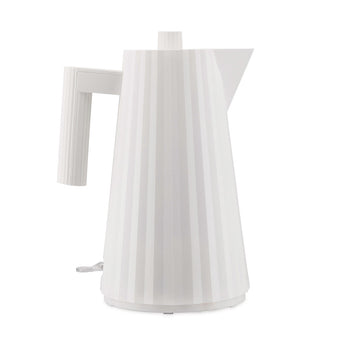 Alessi MDL06W/USA Plissé Electric Kettle - White - Design and Grace