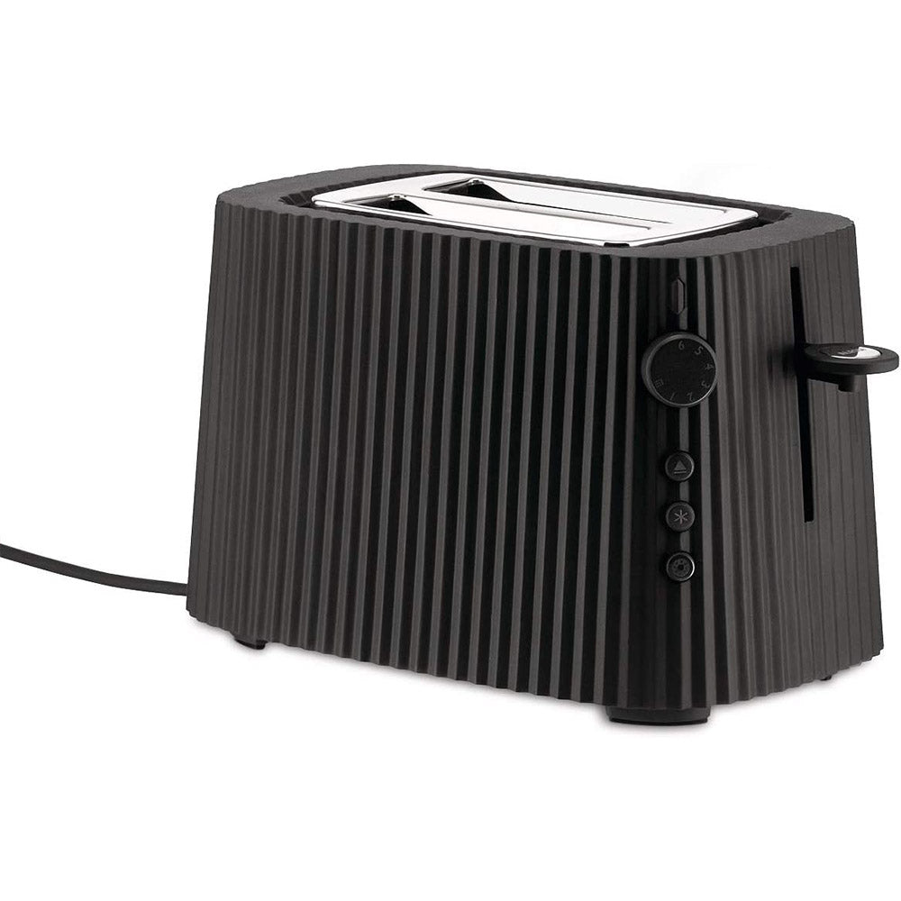 Alessi Plissé Toaster - Black 850W