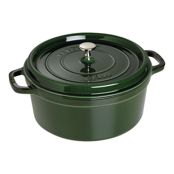 STAUB La Cocotte Round Dutch Oven 7 Qt. - Basil - Design and Grace