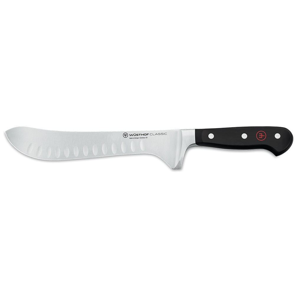 Wüsthof CLASSIC 8" Artisan Butcher Knife, Hollow Edge