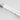 Close-up of the white handle of a WÜSTHOF CLASSIC knife from the spine side, showing the tang and red trident logo