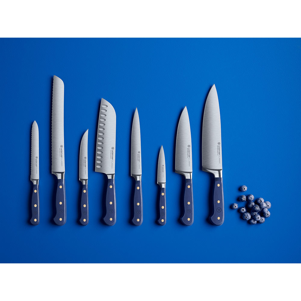 Wüsthof CLASSIC WILD BLUEBERRY 9" Bread Knife, Dbl Serrated