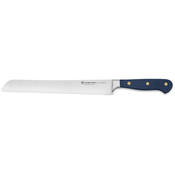 Wüsthof CLASSIC WILD BLUEBERRY 9" Bread Knife, Dbl Serrated - Design and Grace