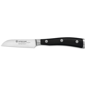 Wüsthof CLASSIC IKON 3" Flat Cut Paring Knife - Design and Grace