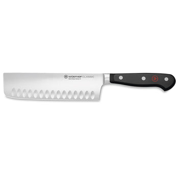 Wüsthof CLASSIC 7'' Nakiri Hollow Edge Knife - Design and Grace