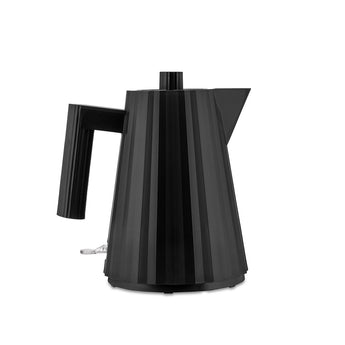 Alessi MDL06/1BUS Plissé Electric Kettle - 1 Ltr - Black - Design and Grace