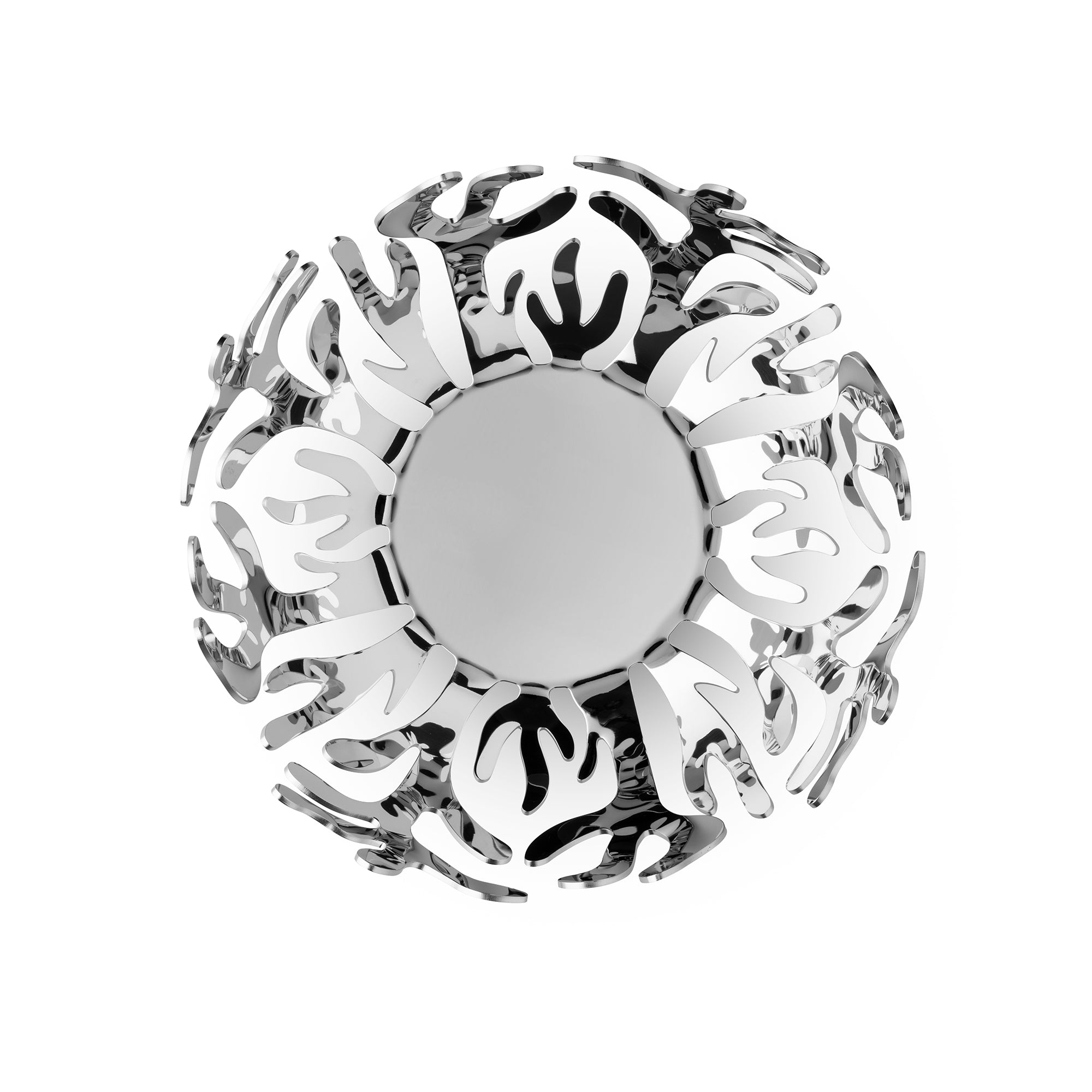 Alessi Mediterraneo 8-1/4-Inch Fruit Holder - Stainless Steel - Design and Grace