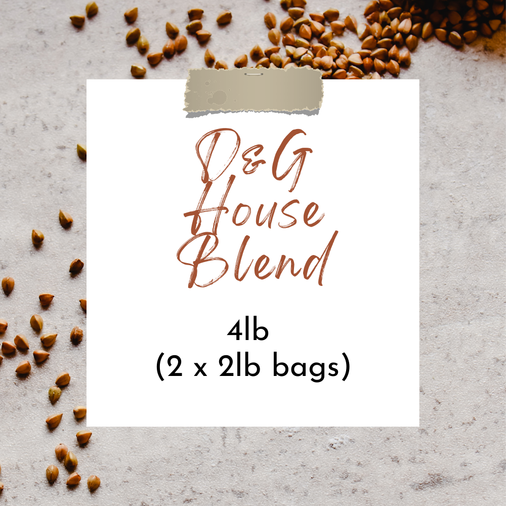 DesignandGrace House Blend Coffee Beans - 4 lb