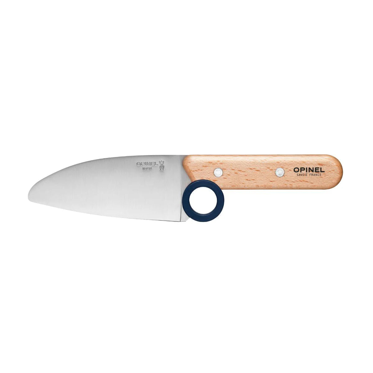 Opinel Le Petit Chef - Kids Cooking Knife Set - Red/Navy/Green