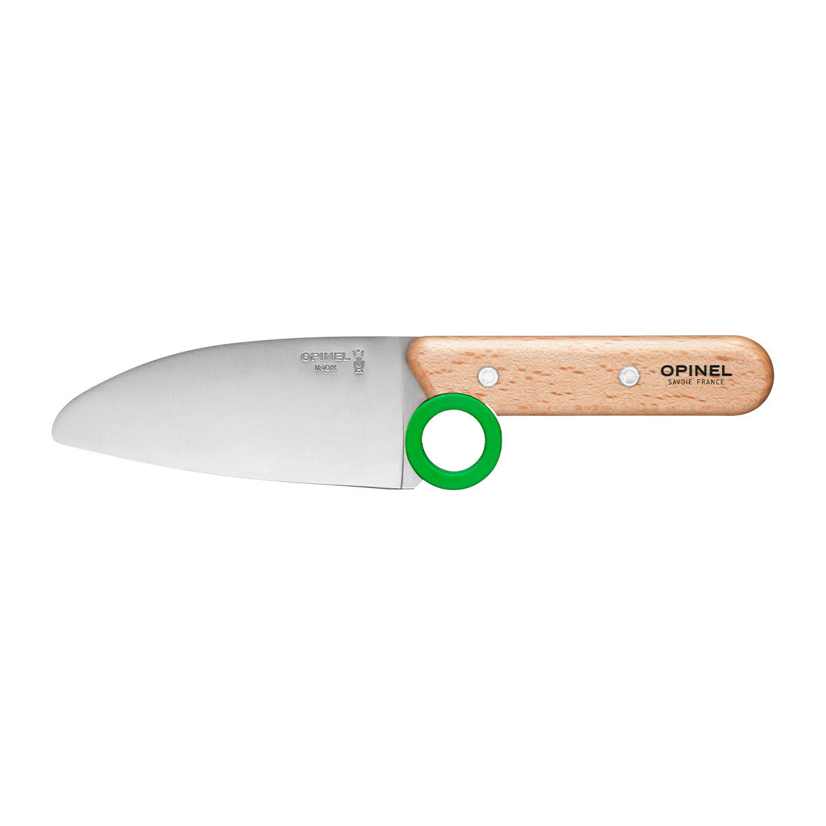 Opinel Le Petit Chef - Kids Cooking Knife Set - Red/Navy/Green