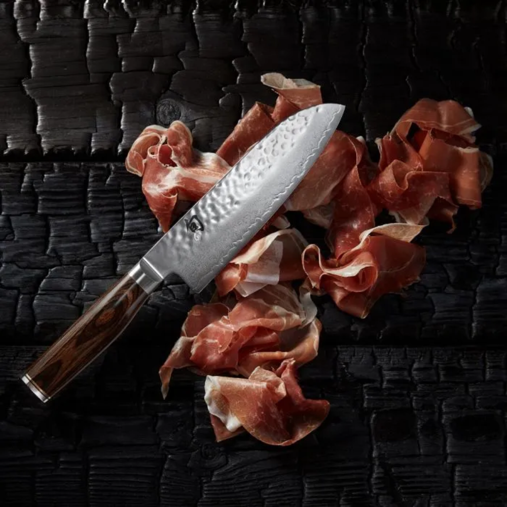 Shun Premier Santoku 7" - Design and Grace