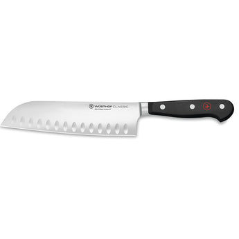 Wüsthof CLASSIC 7" Santoku Hollow Edge - Design and Grace