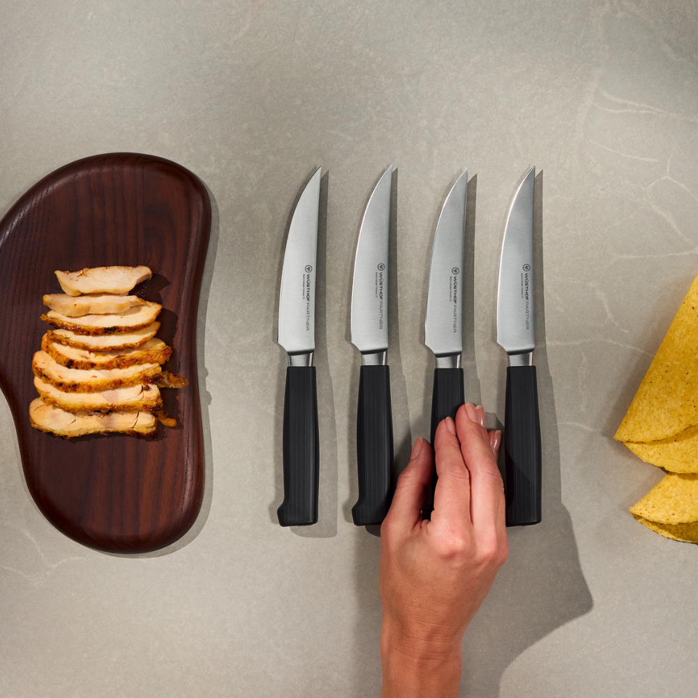 Wüsthof PARTNER 4 Piece Steak Knife Set - Design and Grace