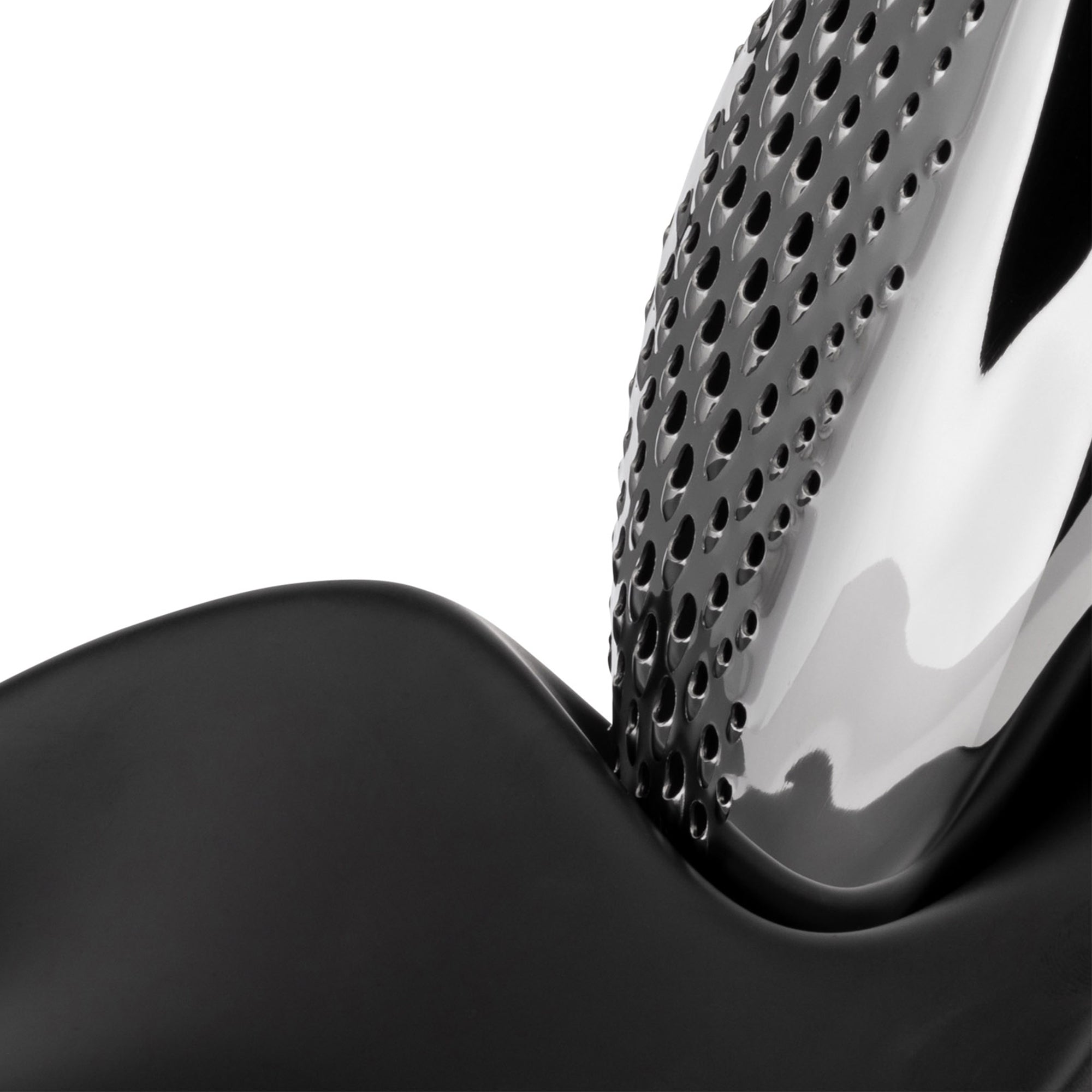 Alessi Forma Cheese Grater - Steel - Black. ZH03