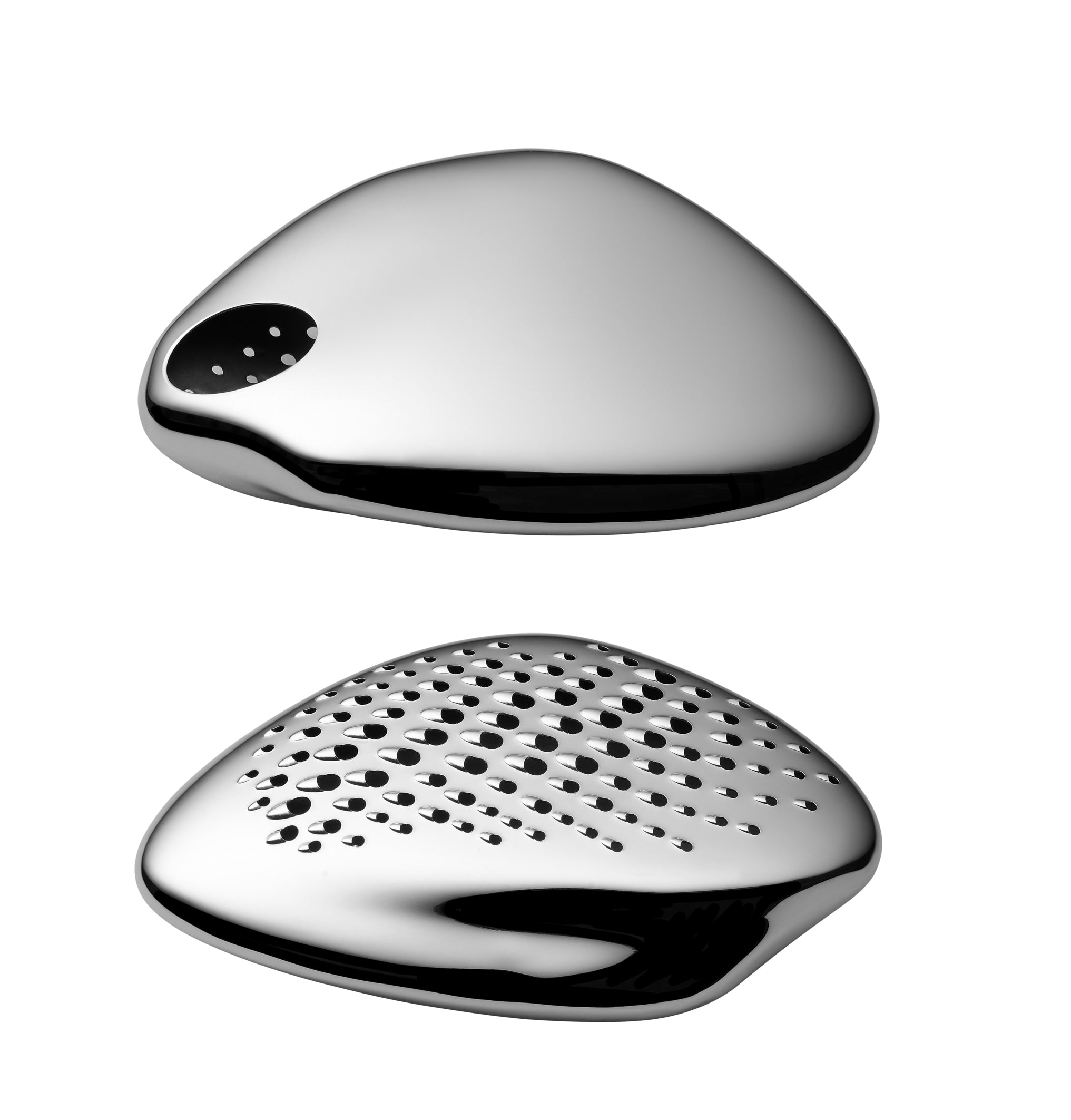 Alessi Forma Cheese Grater - Steel - Black. ZH03