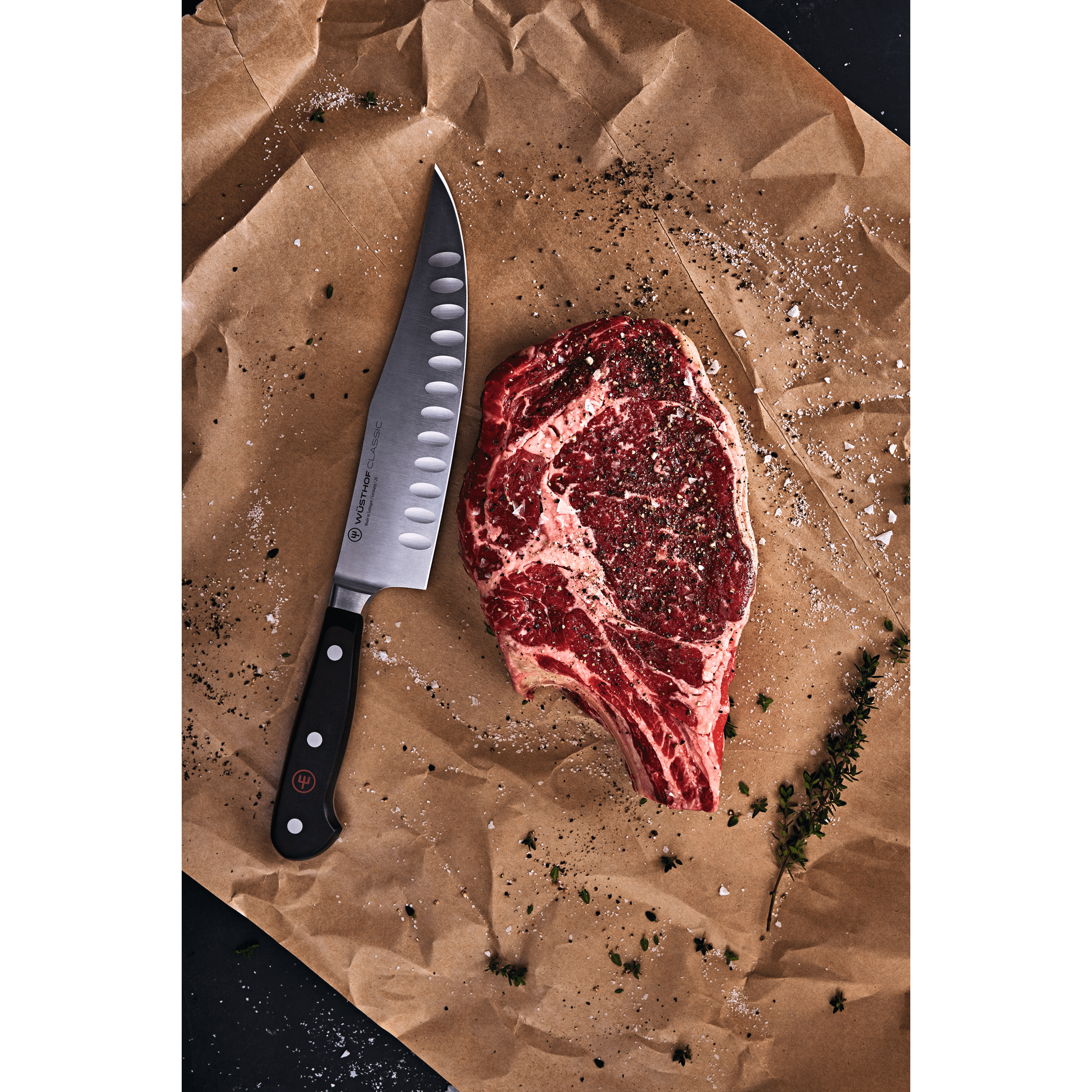 Wüsthof CLASSIC 7" Craftsman Knife, Hollow Edge