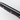 Close-up of the black handle of a WÜSTHOF GOURMET knife from the spine side, showing the tang