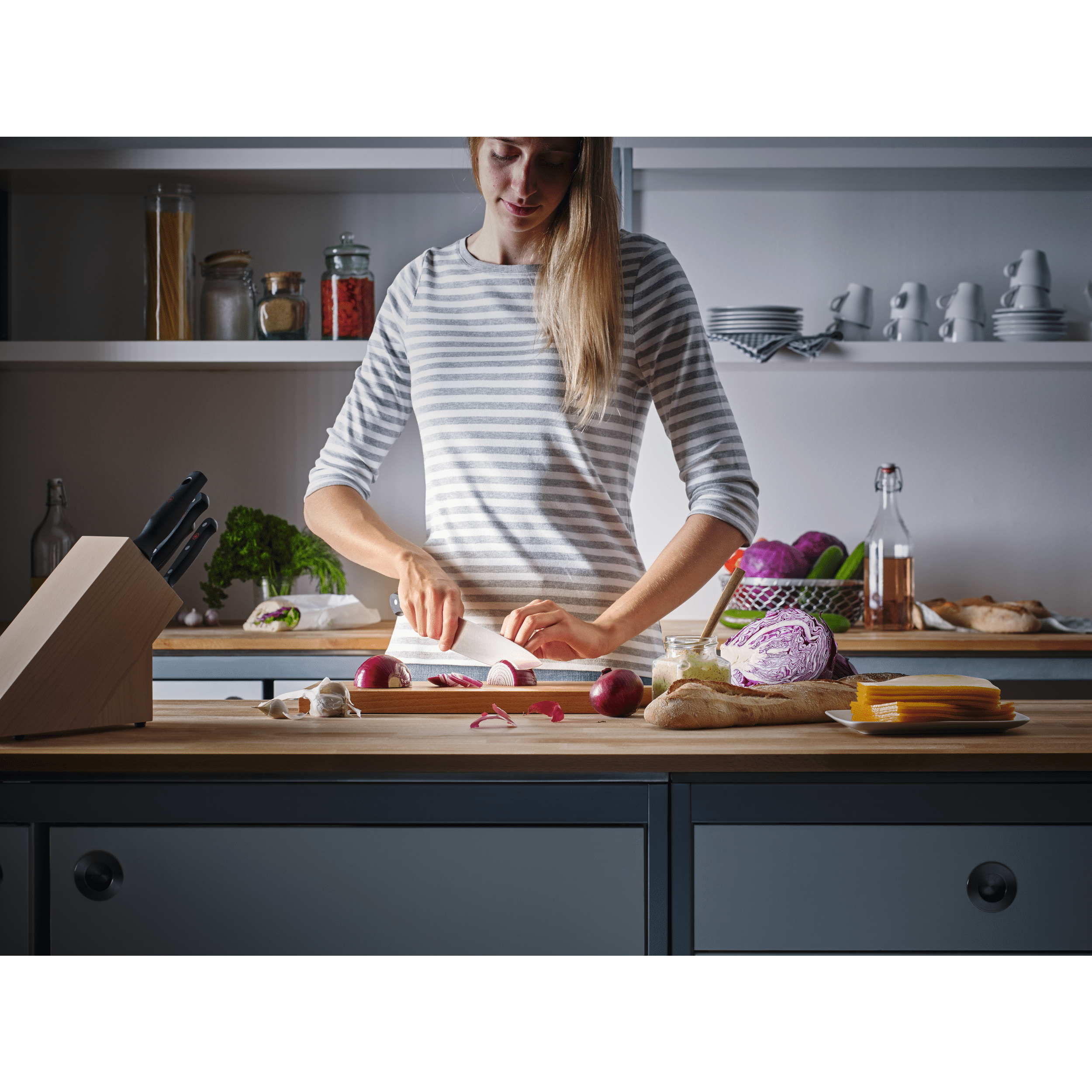 Wüsthof GOURMET 4pc Steak Knife Set White