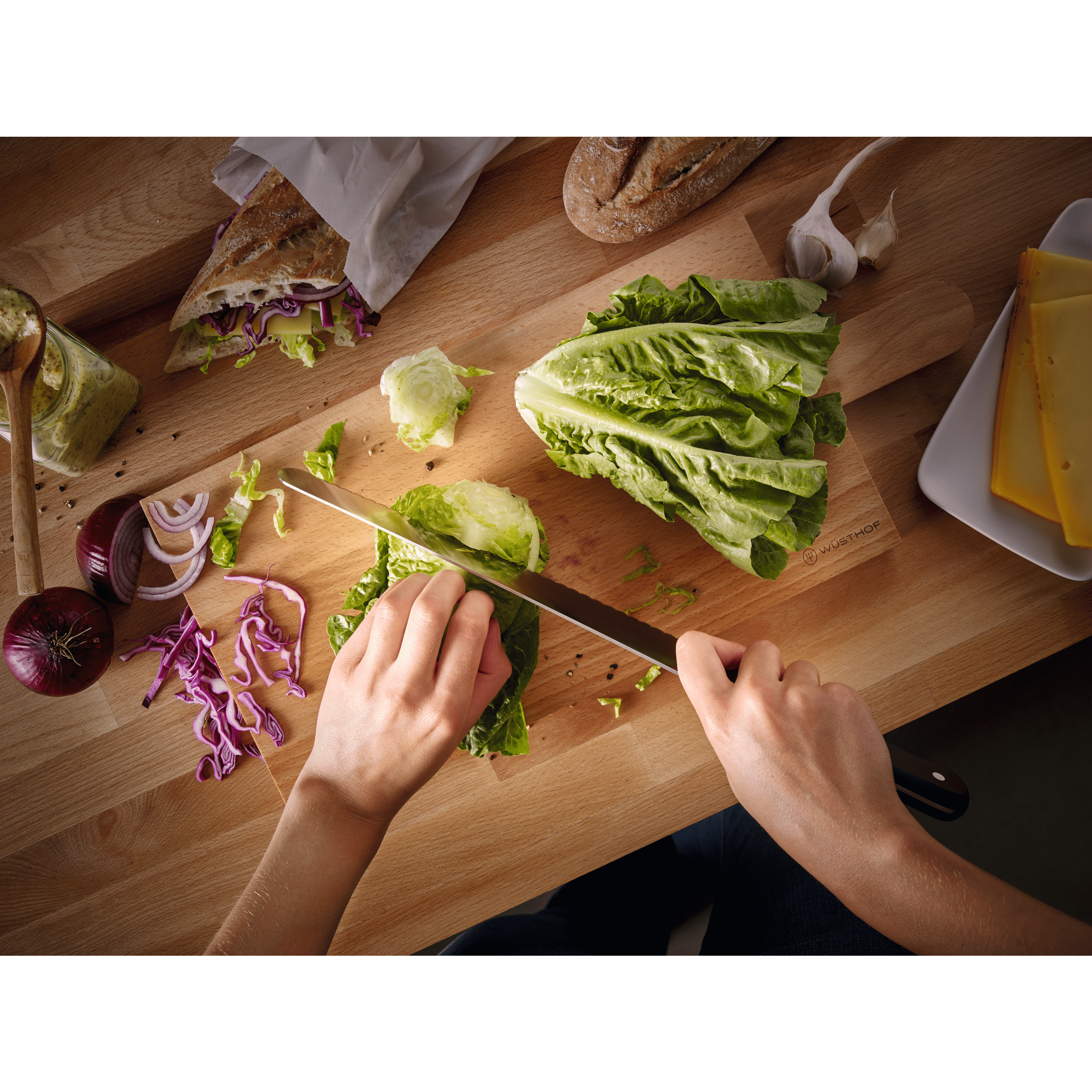 Wüsthof GOURMET 4pc Steak Knife Set Grey - Design and Grace