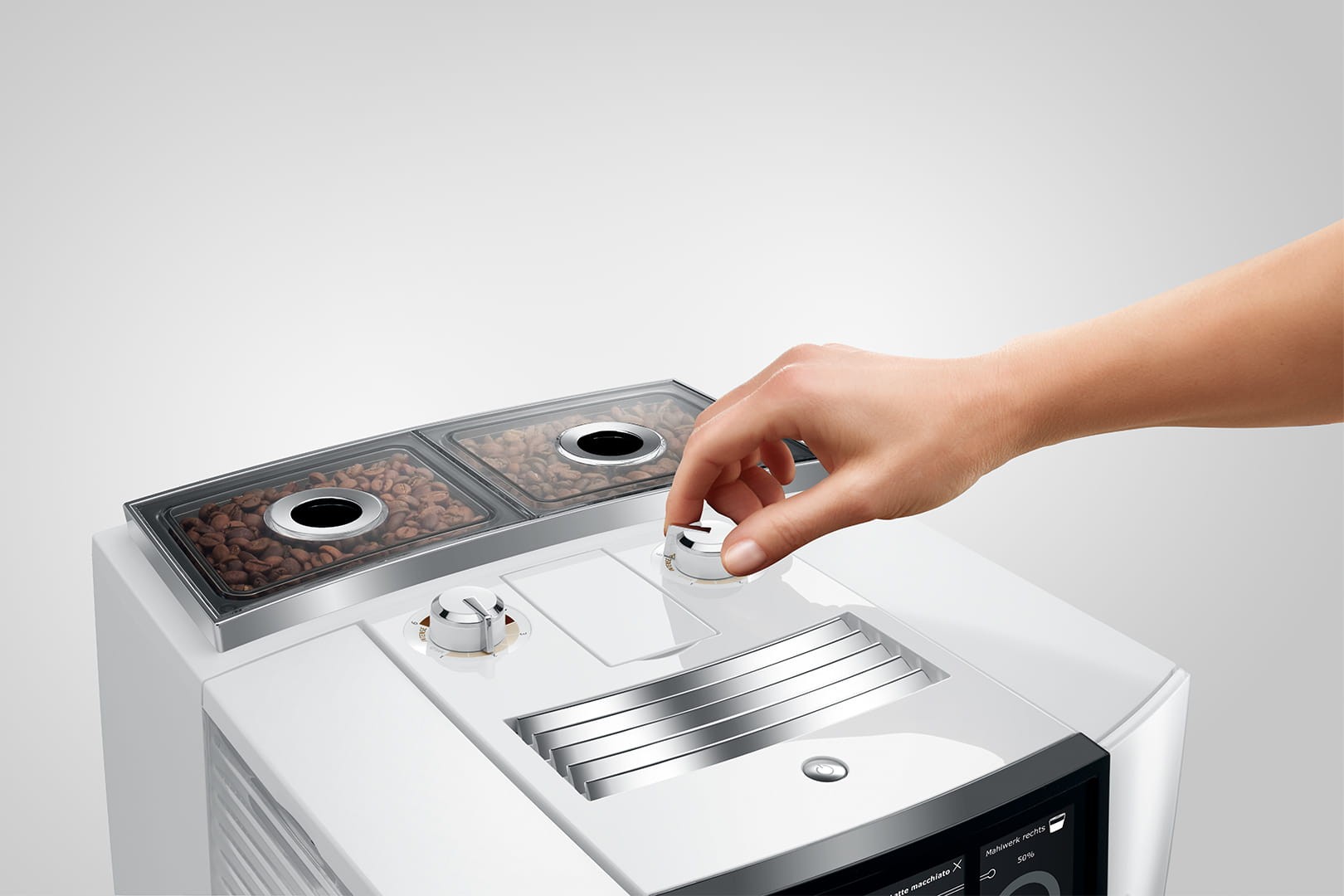 Jura J8 Twin Diamond White 15658
