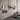 WÜSTHOF CLASSIC knives on a silver wall bar in a modern grey kitchen