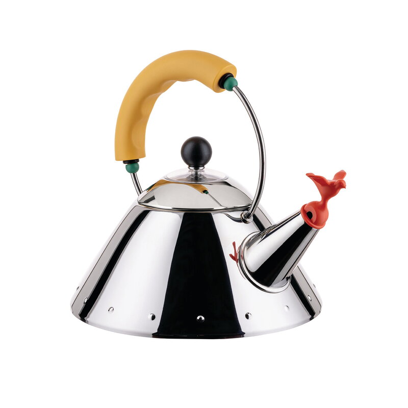 Alessi Michael Graves 9093/1 Kettle - 1 Liter - Yellow