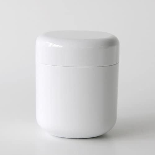 Alessi PL09 W Birillo Cotton Swabs Holder, White