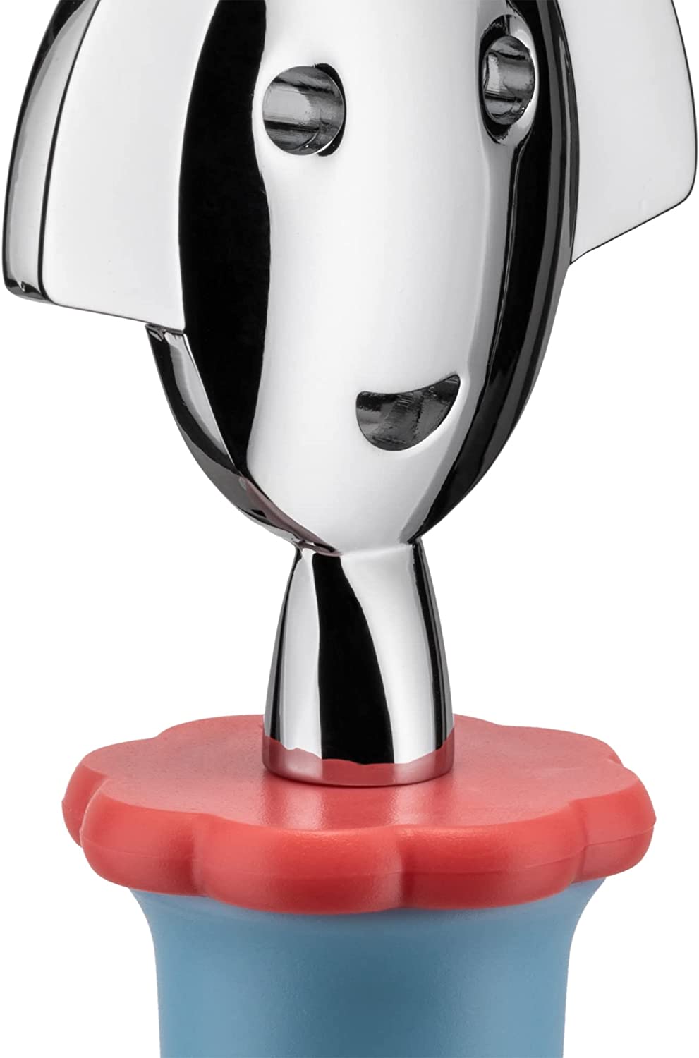 Alessi Anna Stop 2 Bottle Stopper - Light Blue or Black