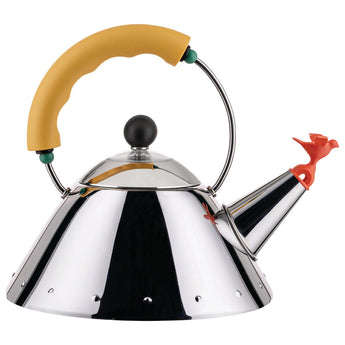 Alessi Michael Graves 9093/1 Kettle - 1 Liter - Yellow - Design and Grace