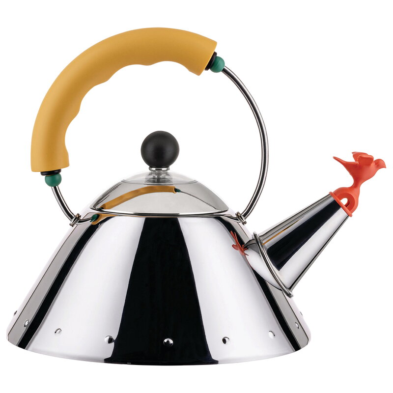 Alessi Michael Graves 9093/1 Kettle - 1 Liter - Yellow
