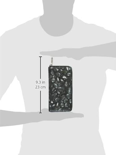 ACME Studio Black Rock Wallet Organizer w Zipper by Adrian Olabuenaga (LAO42WOZ) - Design and Grace