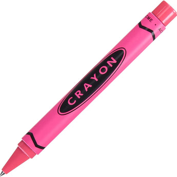 ACME Studio Crayon - Retractable Roller Ball Pen by Adrian Olabuenaga. Blue/Pink/Red/Purple/Teal/Yellow - Design and Grace