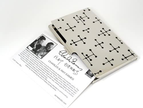 ACME Studio Dots Etched Card Case by Charles & Ray Eames (C2E11BC) - Design and Grace