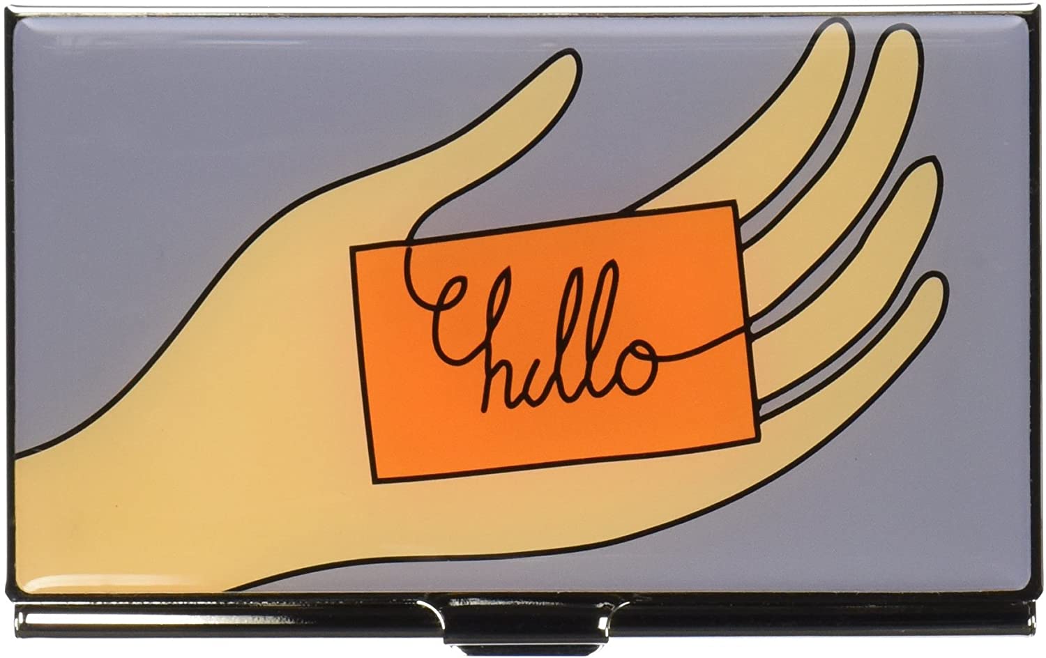 ACME Studio Standard Card Case Hello by Ayse & Bibi (CBIR01BC) - Design and Grace