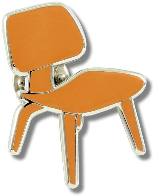 Acme Studio Eames DCW Pin Badge by by Charles & Ray Eames - Design and Grace