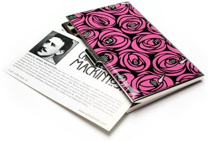 ACME Studio Roses and Teardrops Business Card Case by Charles Rennie Mackintosh (CCM02BC) - Design and Grace