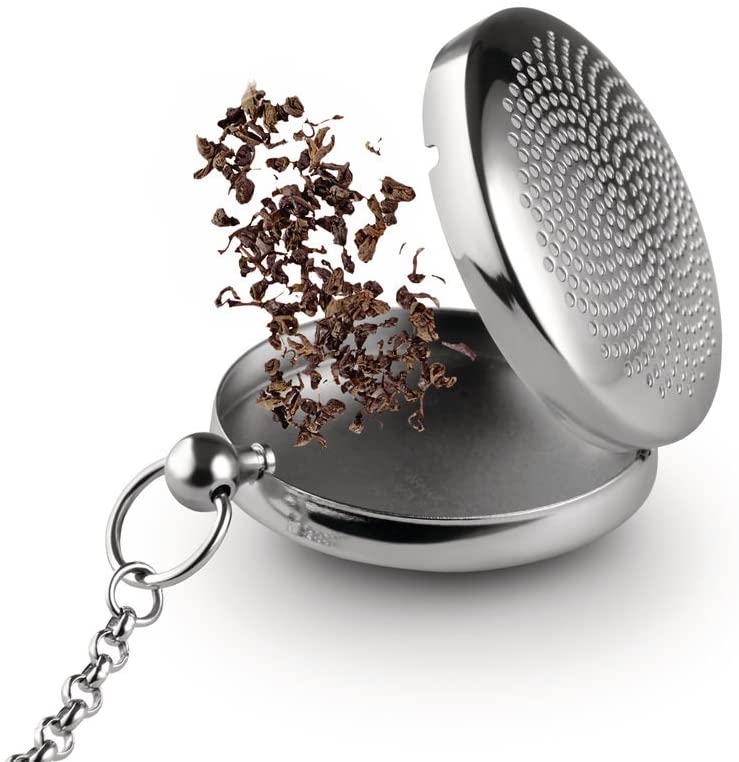 Alessi T-Timepiece Tea infuser, One size - Steel - Design and Grace