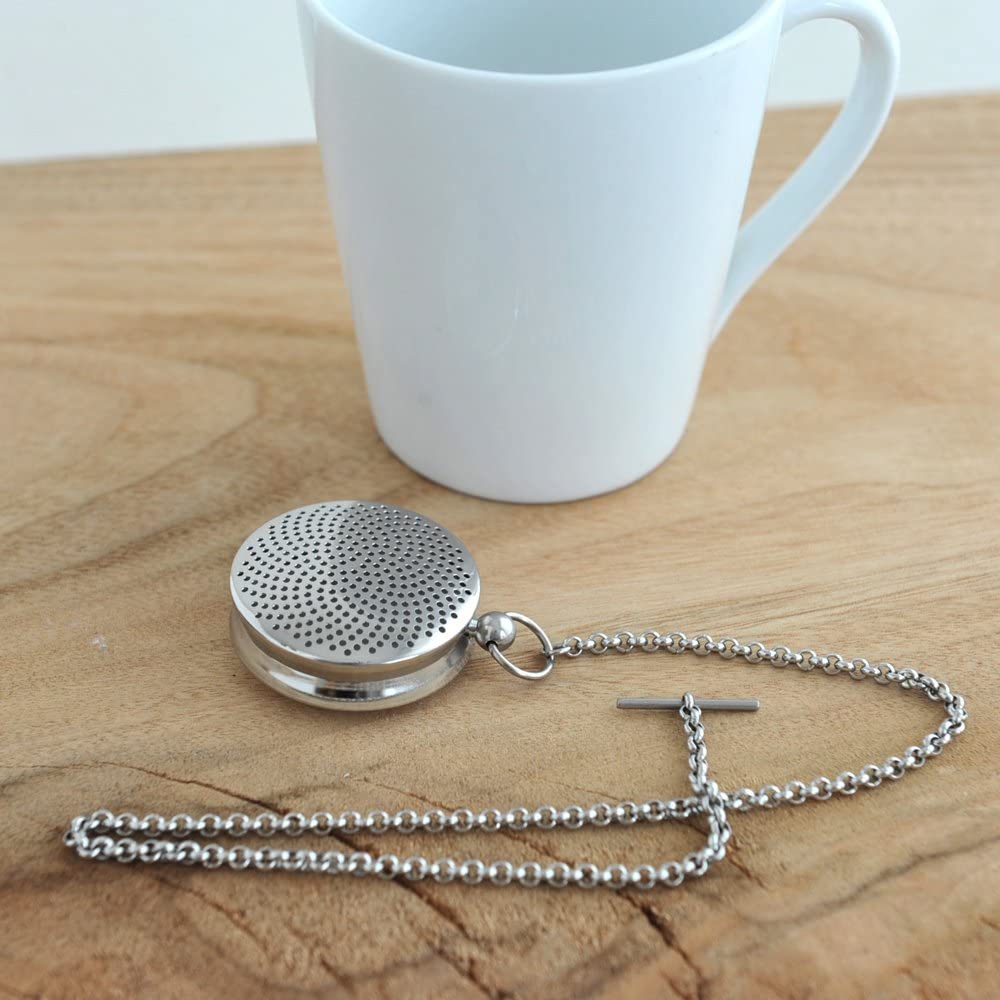 Alessi T-Timepiece Tea infuser, One size - Steel - Design and Grace