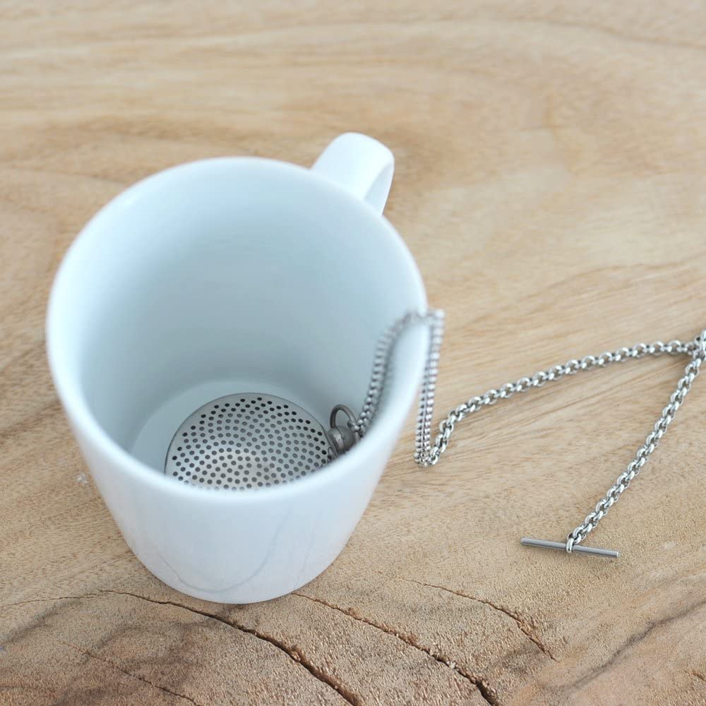 Alessi T-Timepiece Tea infuser, One size - Steel - Design and Grace