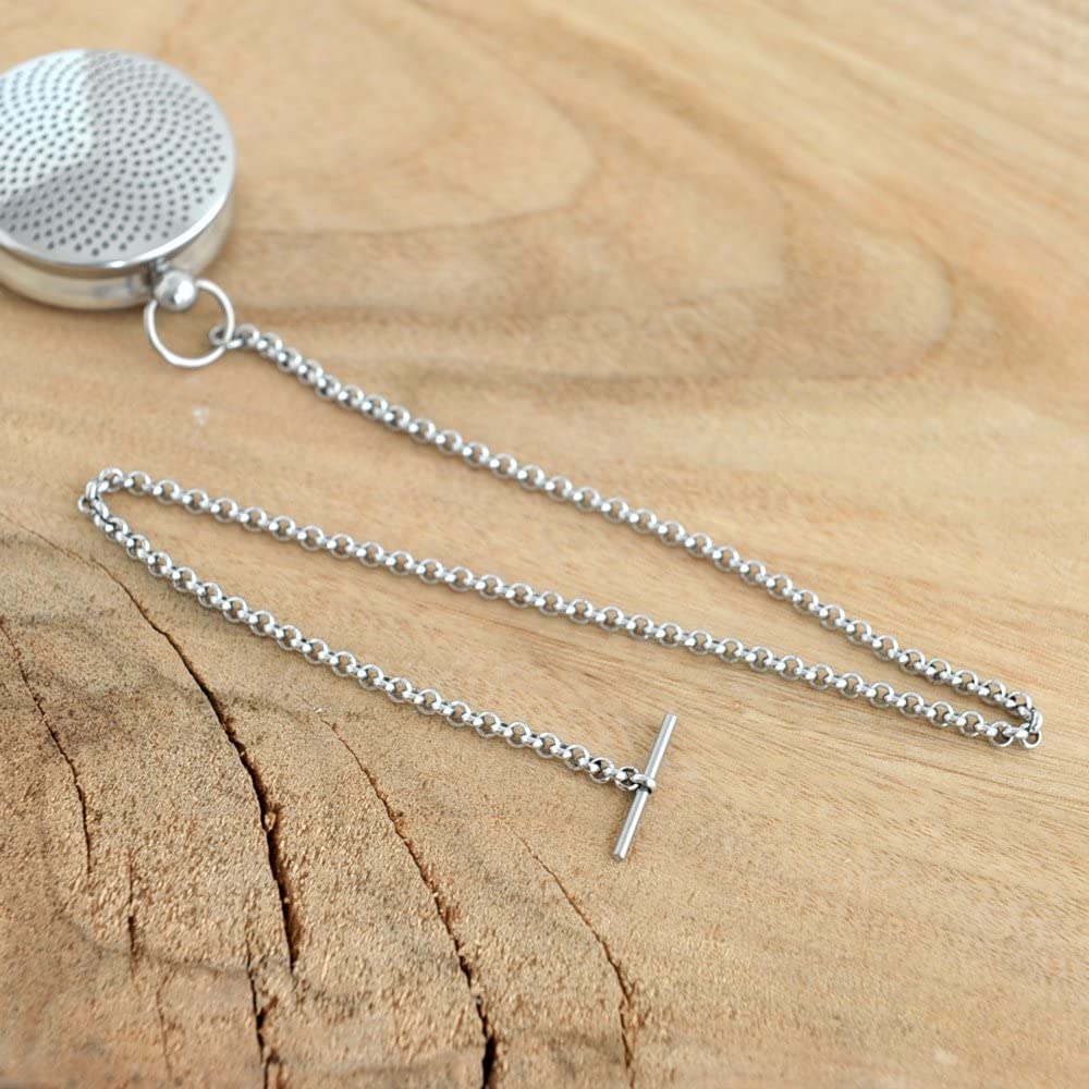 Alessi T-Timepiece Tea infuser, One size - Steel - Design and Grace