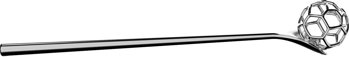 Alessi "Acacia" Honey Dipper in 18/10 Stainless Steel Mirror Polished - Silver - Design and Grace