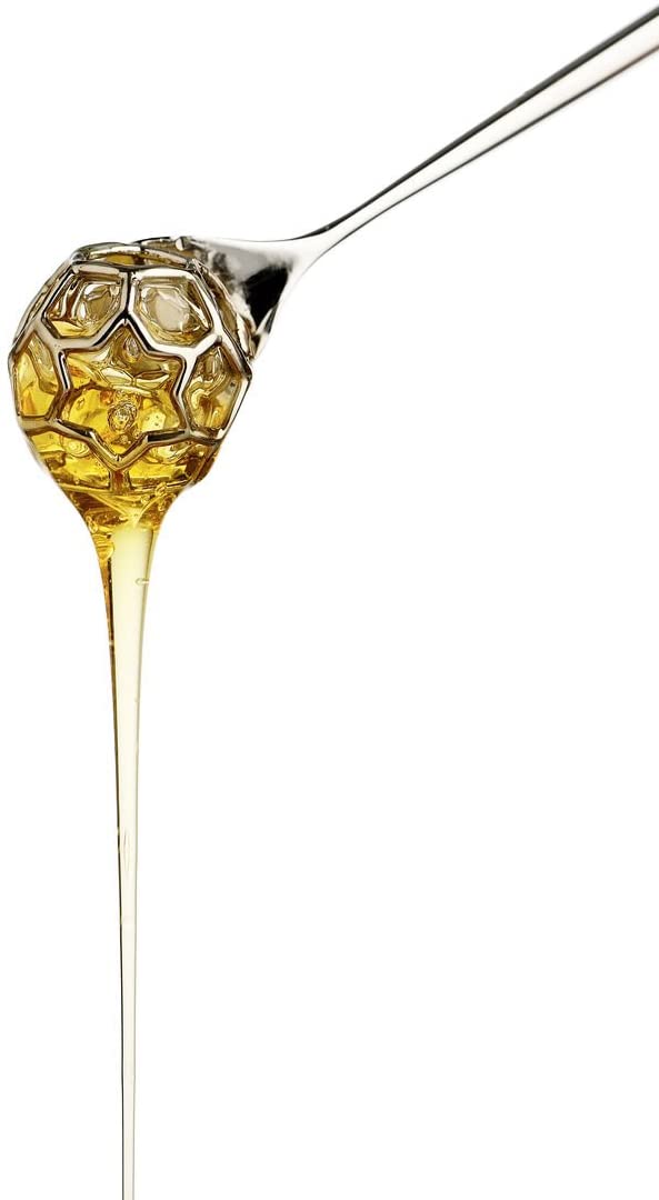 Alessi "Acacia" Honey Dipper in 18/10 Stainless Steel Mirror Polished - Silver - Design and Grace