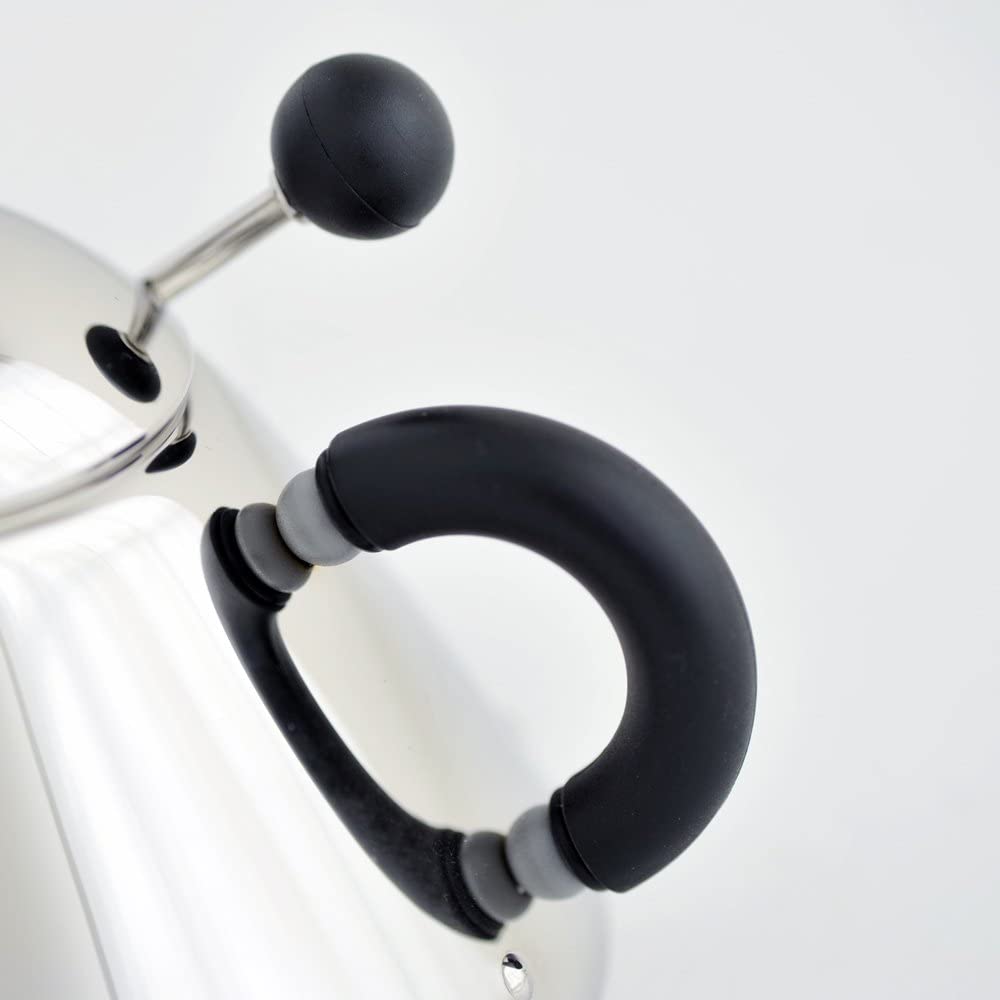 Alessi 9097 B Sugar Bowl And Spoon - Black - Design and Grace