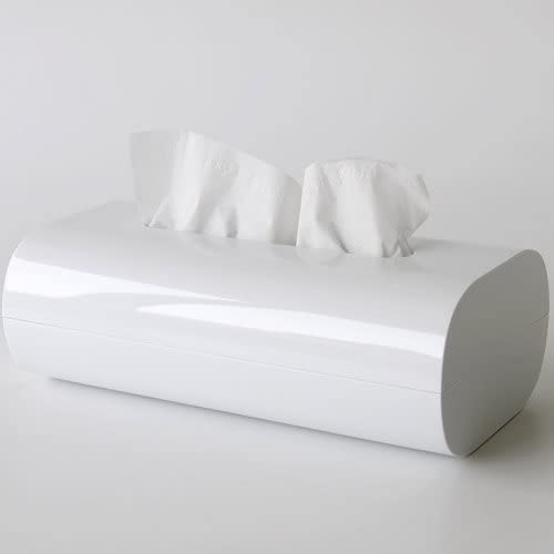 Alessi PL07 W Birillo Tissue Box - White - Design and Grace