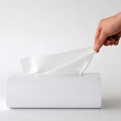 Alessi PL07 W Birillo Tissue Box - White - Design and Grace