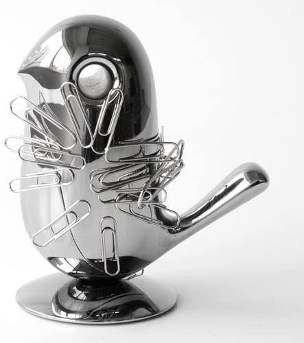 Alessi "Chip Magnetic Paper Clip Holder in Chrome Plated Zamak - Design and Grace