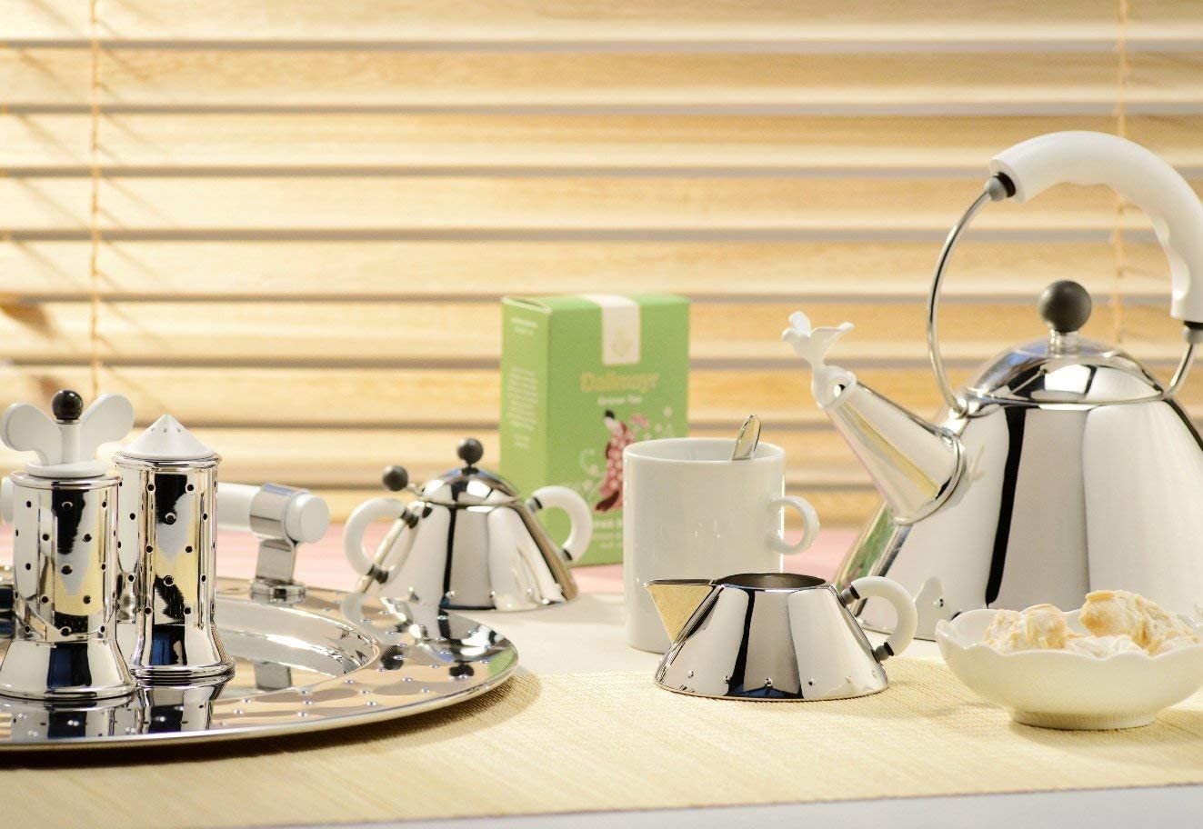 Alessi B Salt Castor - Black - Design and Grace